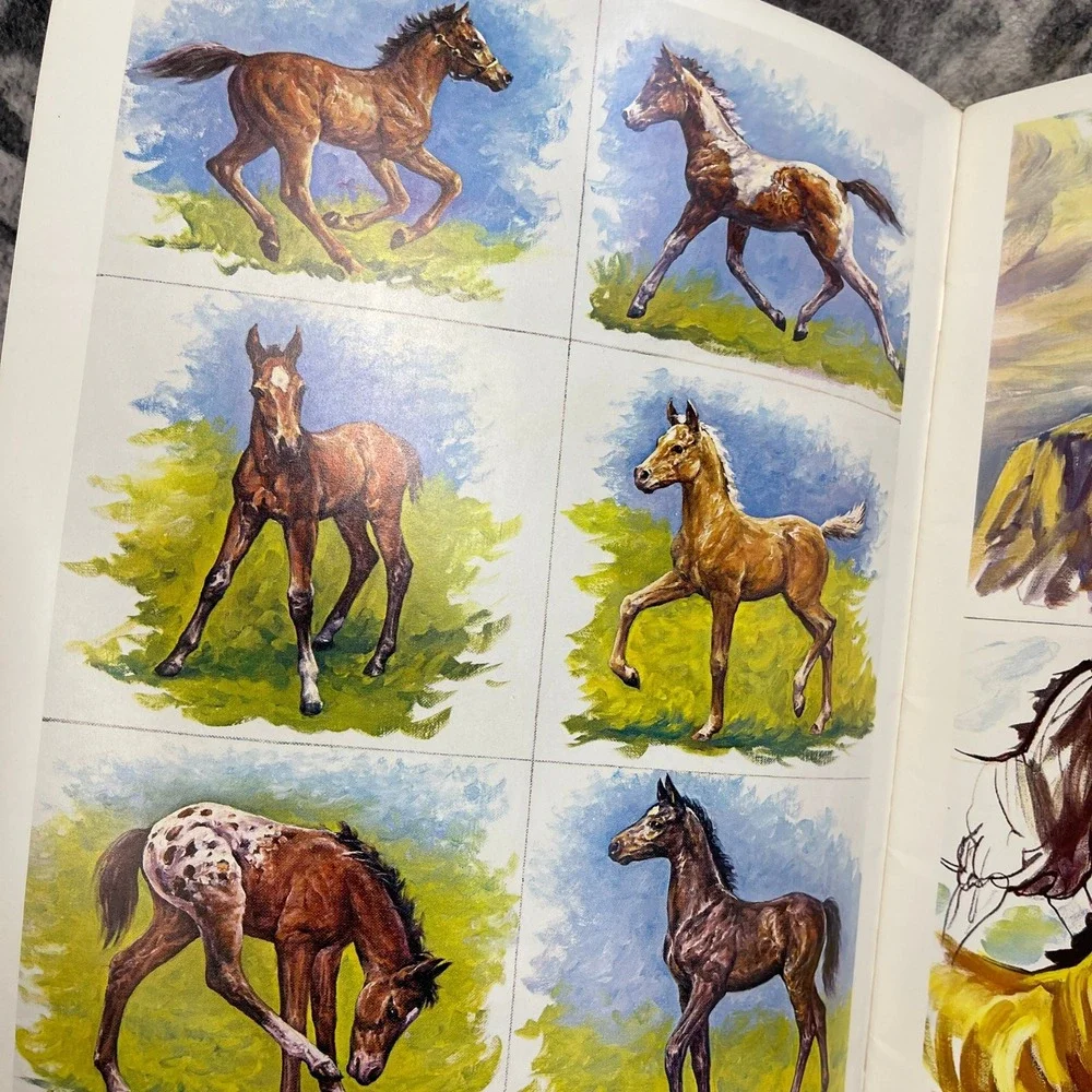 How to Paint Horses and other Animals Walter Foster ‎ Mona Mills Art Book